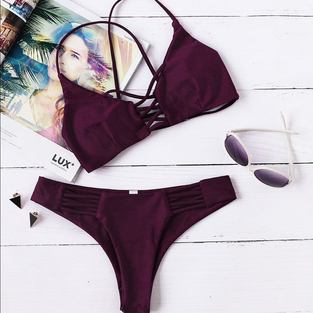 🎉CRISSCROSS BIKINI SET 👙💦